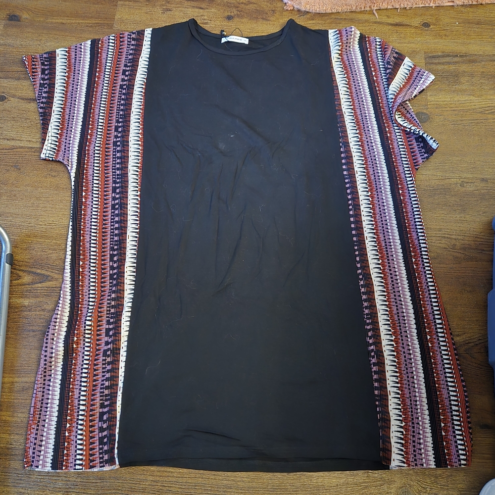 Stylish Black and Multicolor Men's Shirt